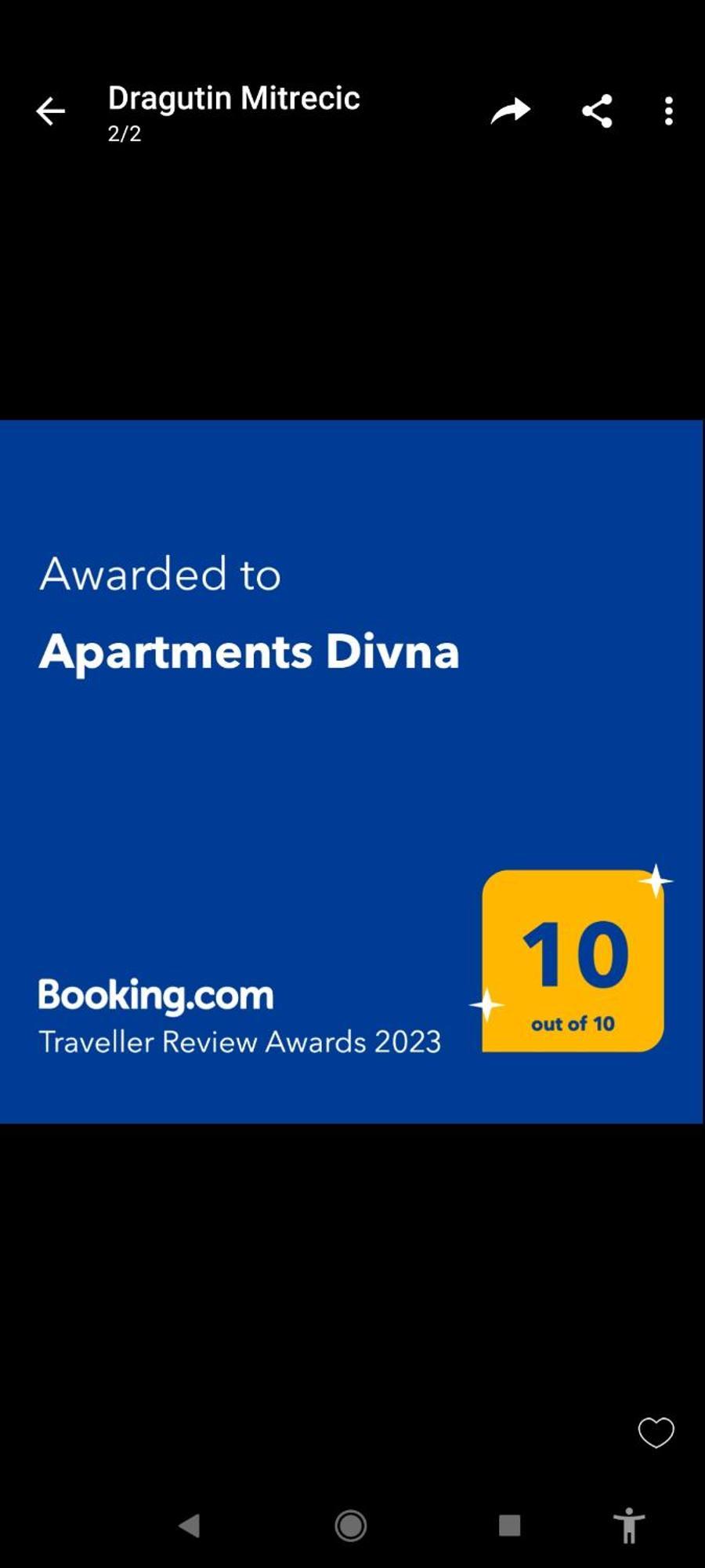 Apartments Divna 바스카보다 외부 사진